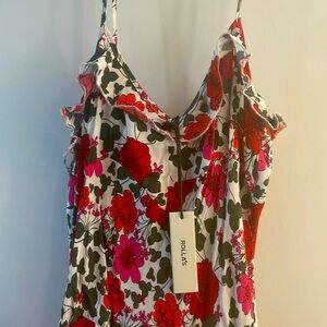 Floral Mid-Length Dress